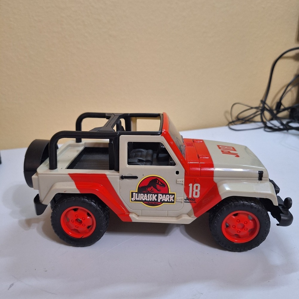 Jurassic Park Jeep JP18 RC‎ Toy Jada 2014 Wrangler Remote Missing